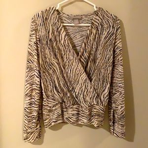 H&M Animal print top